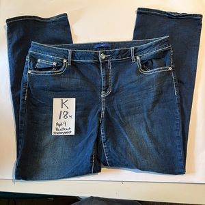 Apt 9 bootcut 18w jeans